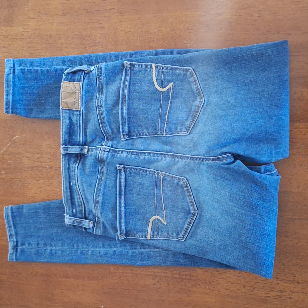 American Eagle Denim Jeans Jeggings  Bundle. Size 0 Short - Picture 3 of 16